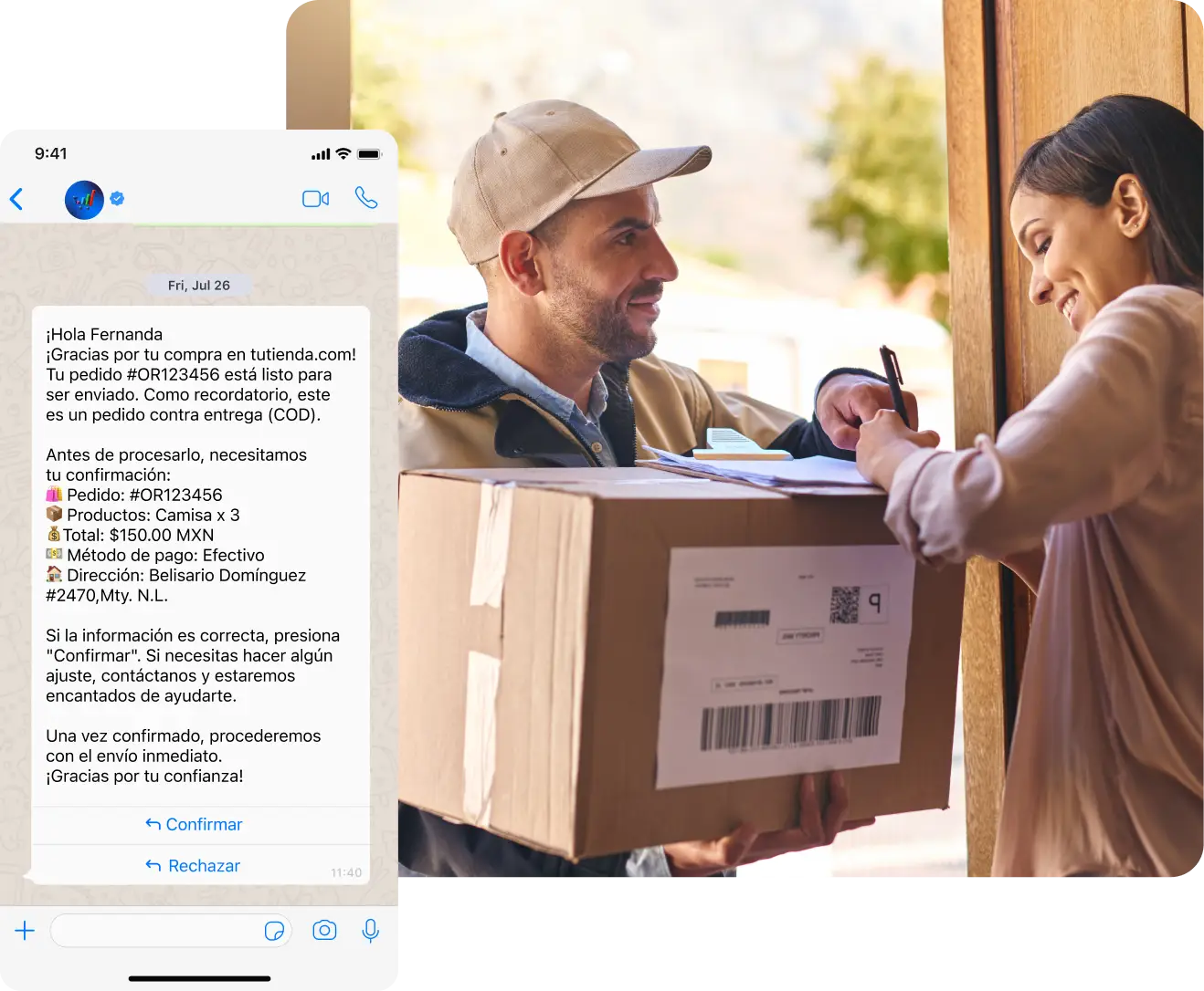 Envío con pago contra entrega