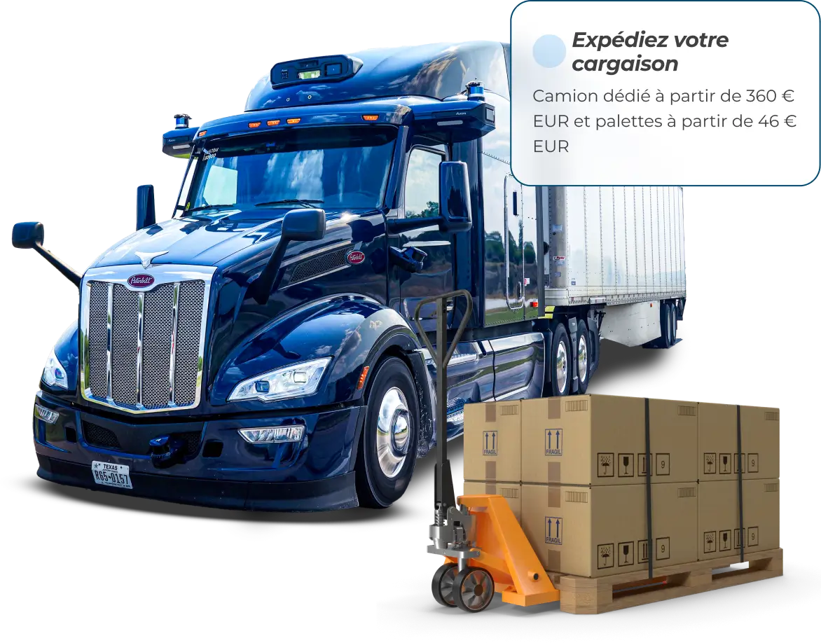 Expéditions en chargement complet