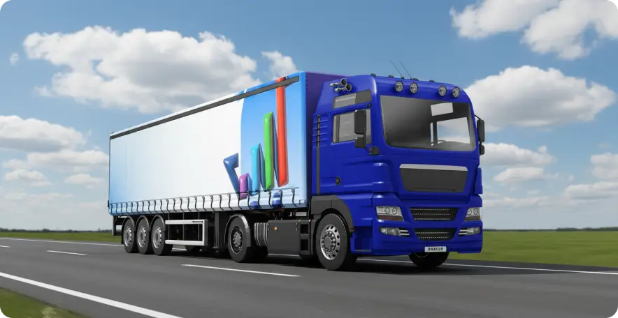 Envío FTL de carga completa: Envío de más de 12 pallets con entrega urgente para productos frágiles o delicados.